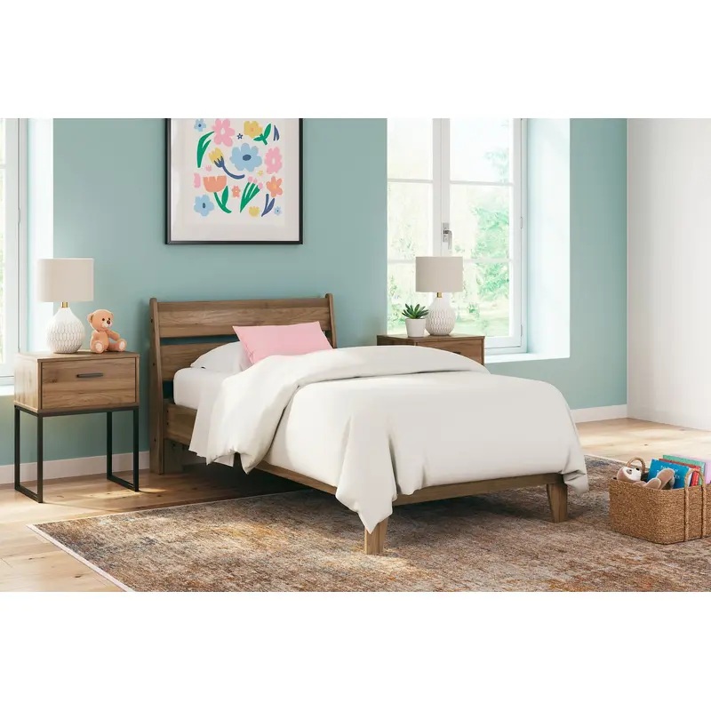 Deanlow  Platform Panel Bed