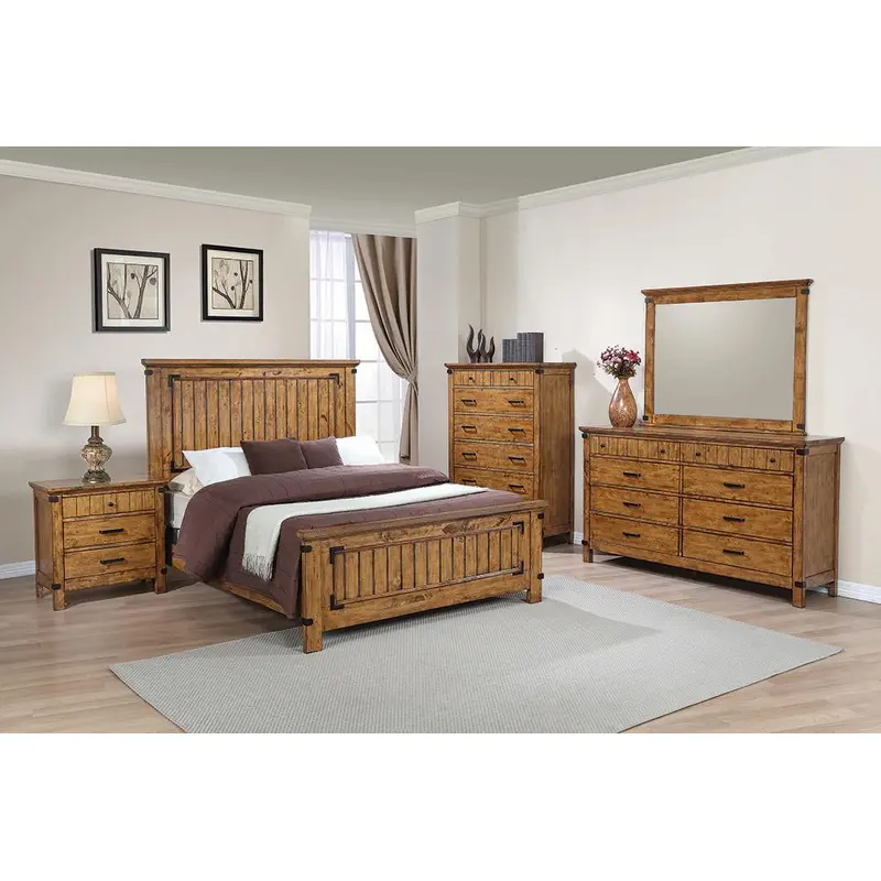 Brenner Rustic Honey Queen Four-Piece Set