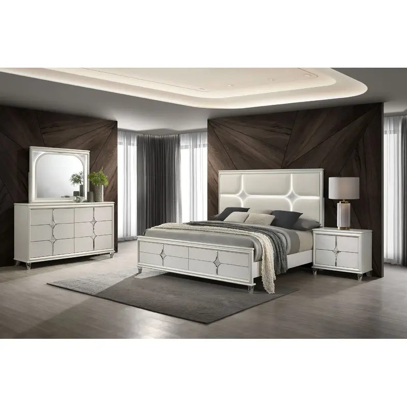 Olivia 4 & 5 Piece Bedroom Set E.King, Queen, & Cal.King