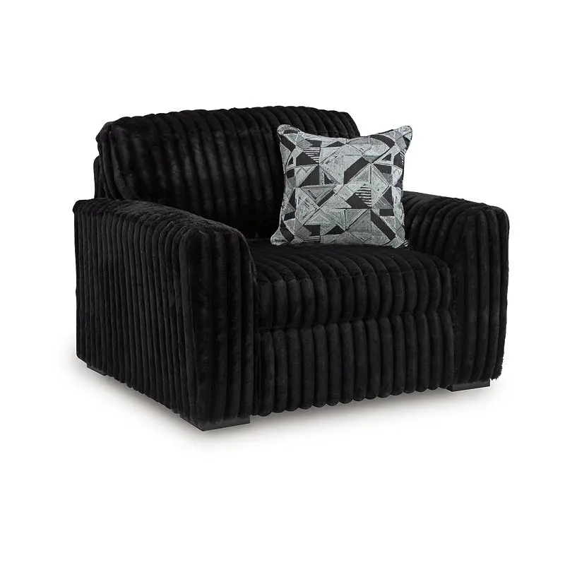 Midnight-Madness Oversized Chair