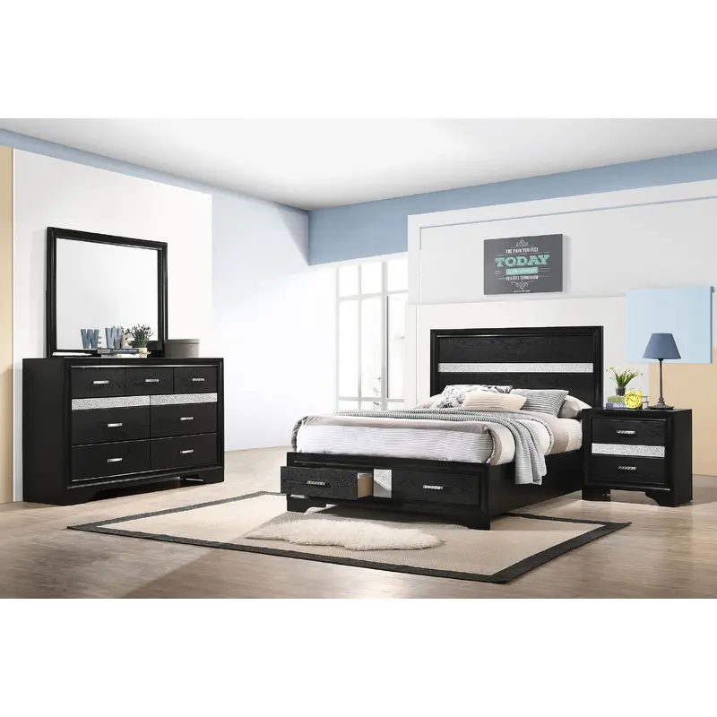 Miranda Bedroom Sets Black