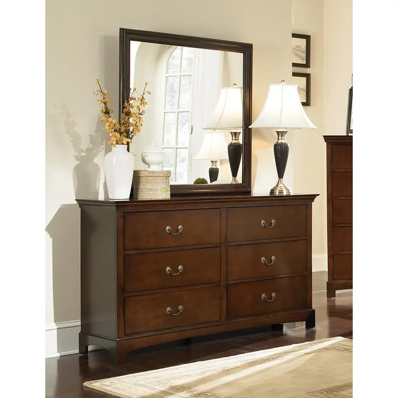 Tatiana Transitional Six-Drawer Dresser