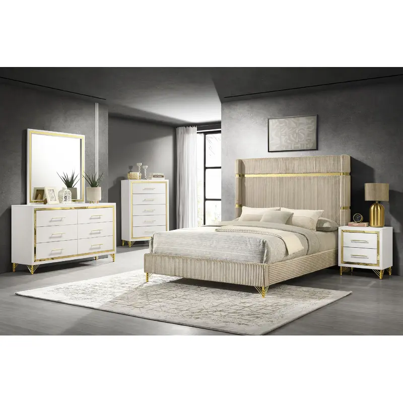 Lucia 5 Pc Bedroom Set