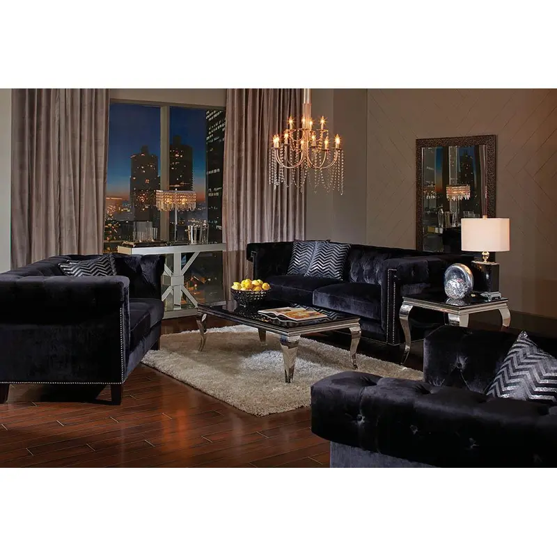 Reventlow Formal Black Chair