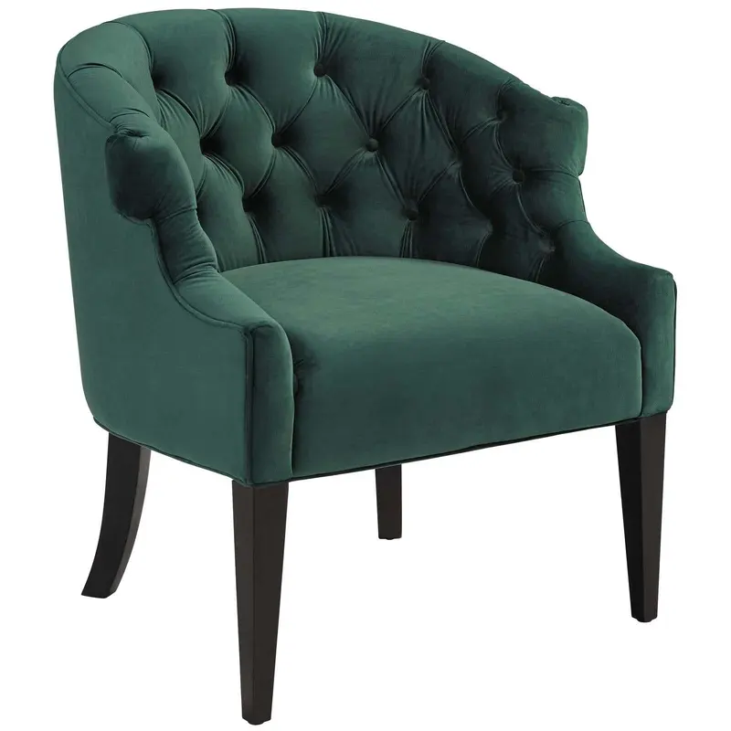 Precept Accent Performance Velvet Armchair