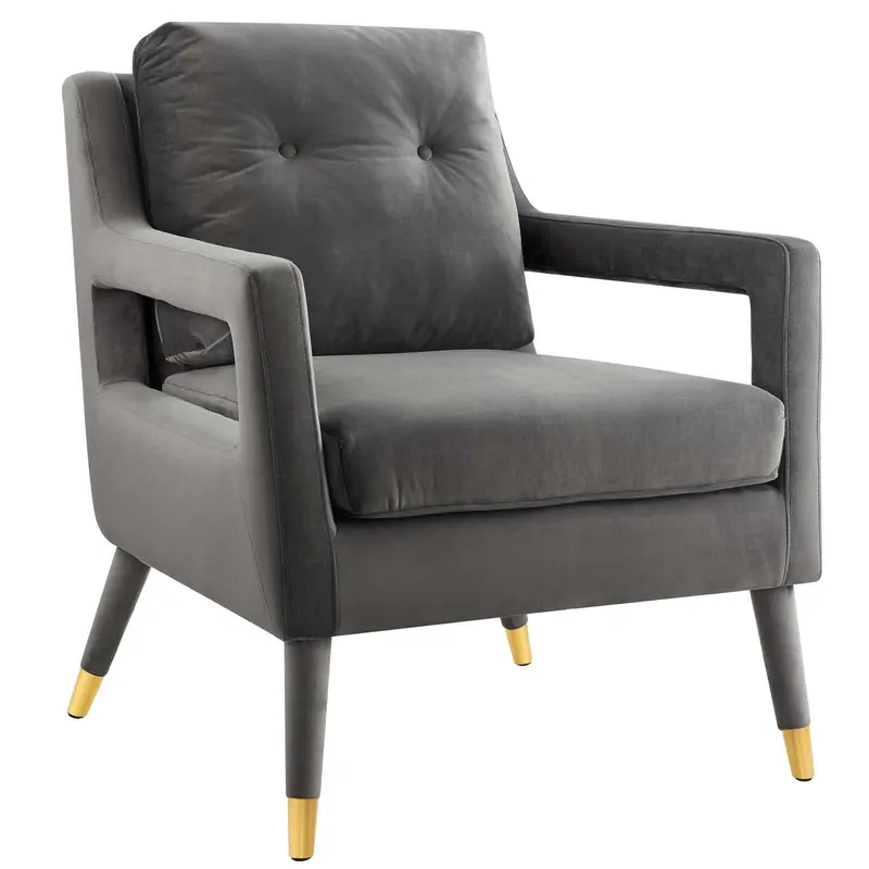 Premise Accent Lounge Performance Velvet Armchair