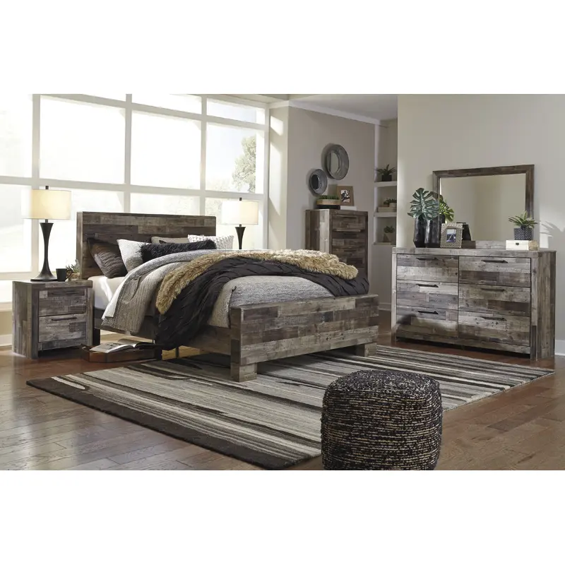 Michael's Bedroom Builder Derekson Benchcraft 5-Piece Bedroom Set
