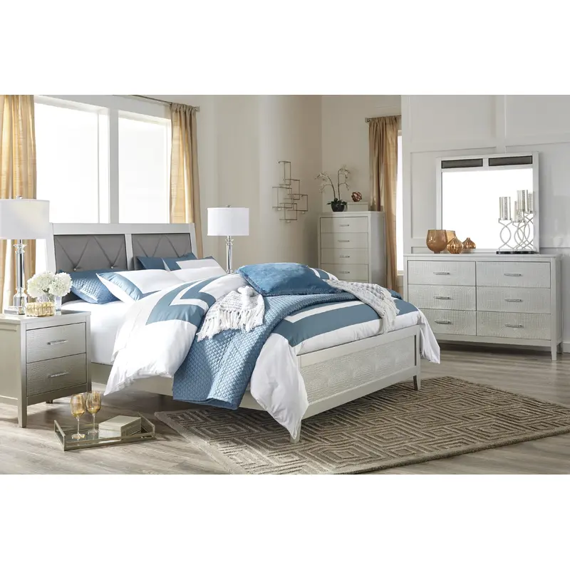 Michael's Bedroom Builder Olivet Signature Design 5-Piece Bedroom Set