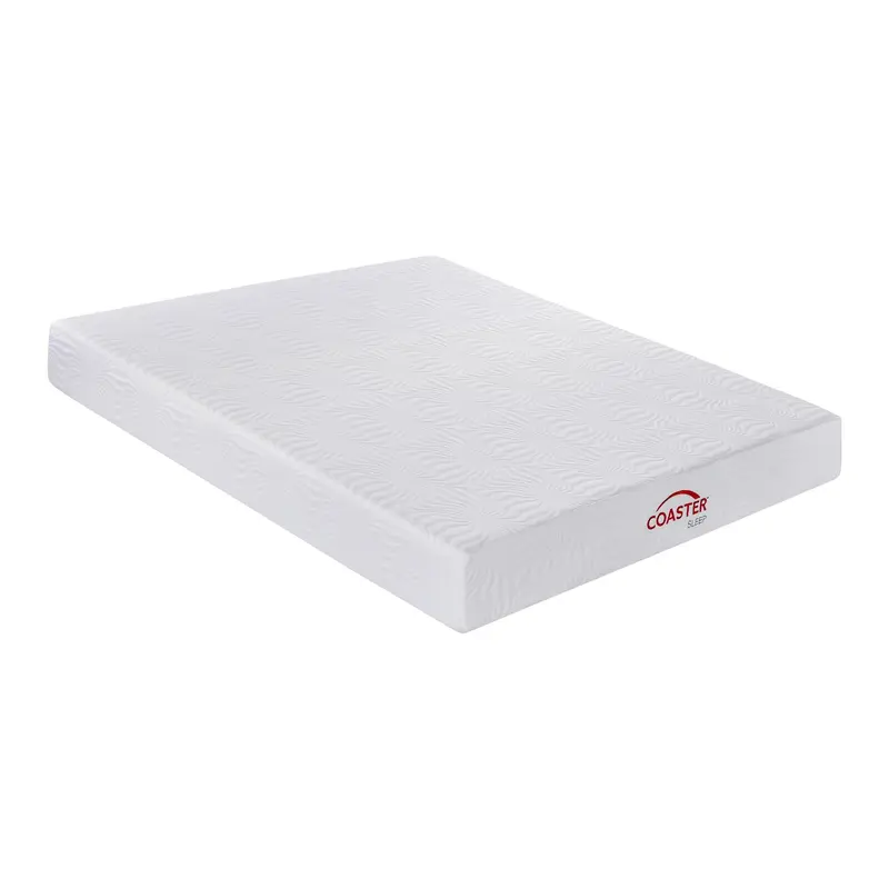 Key White 10-Inch Eastern King Memory Foam Mattress