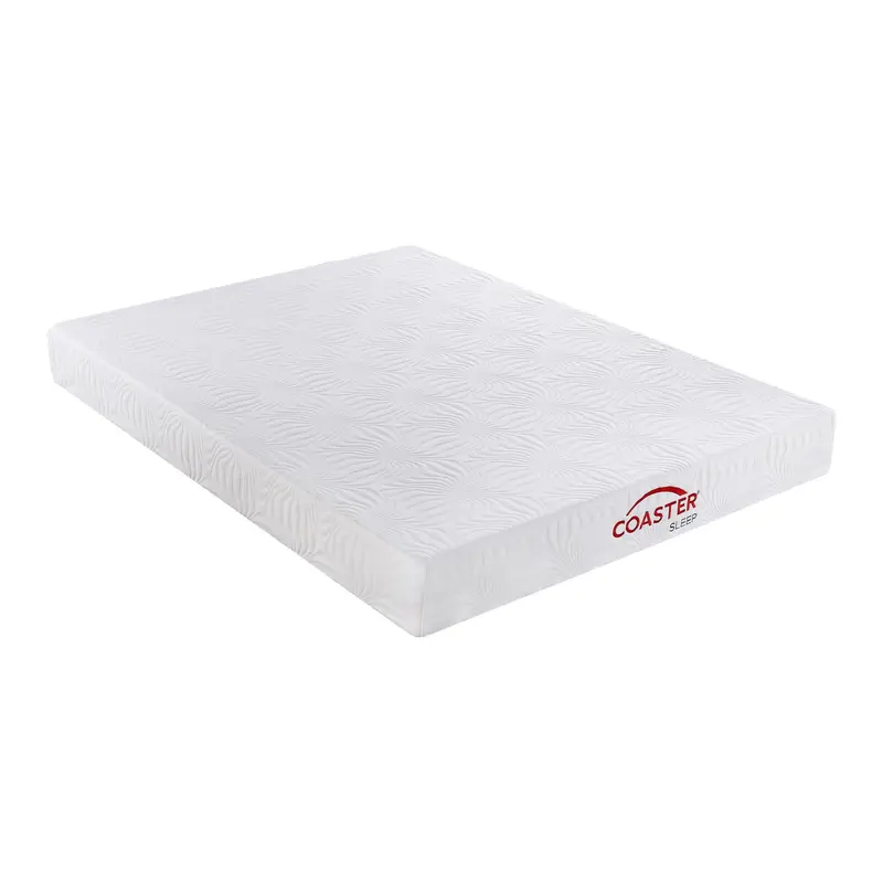 Keegan White 8-Inch Queen Memory Foam Mattress