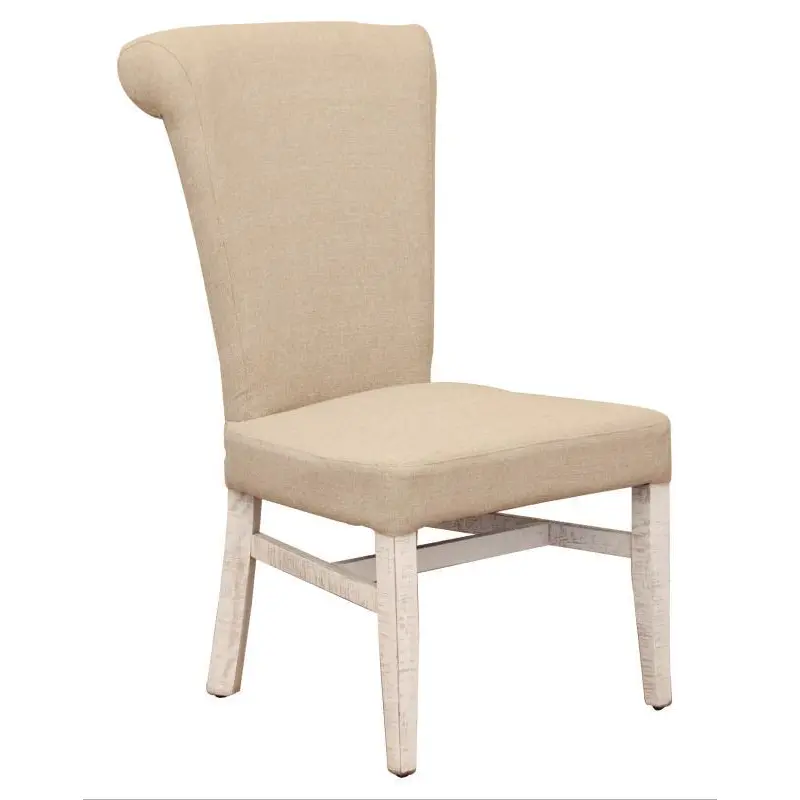 Bonanza Ivory Uph. Chair w/ Handle behind Back-rest**