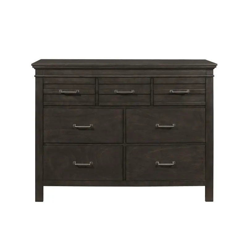 Blaire Farm Dresser in Saddle Brown Wood 1675-5