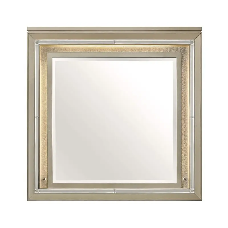 Youth Loudon Mirror in Champagne Metallic B1515-6