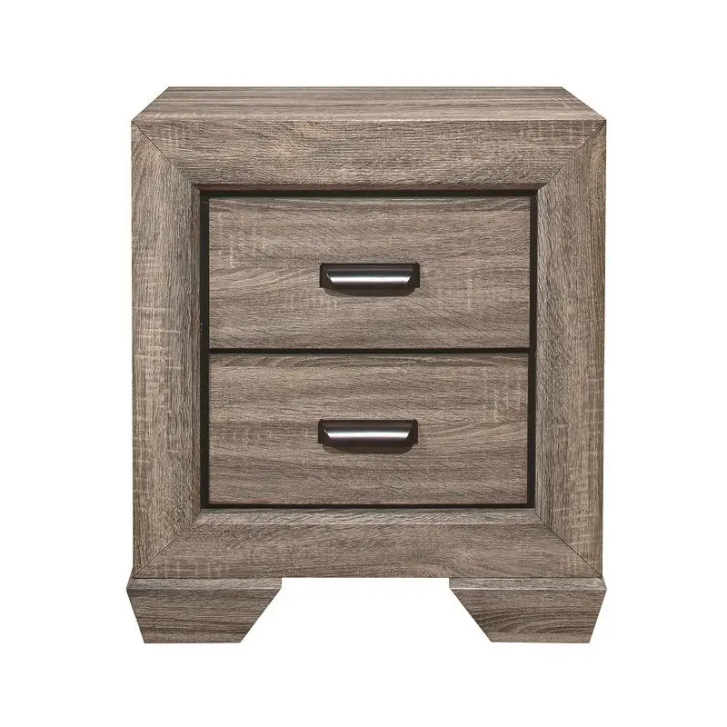 Beechnut 2 Drawer Nightstand in Natural 1904-4