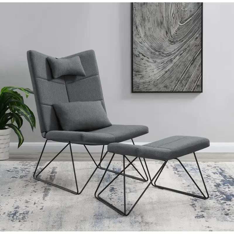 G905528 Accent Chair With Ottoman