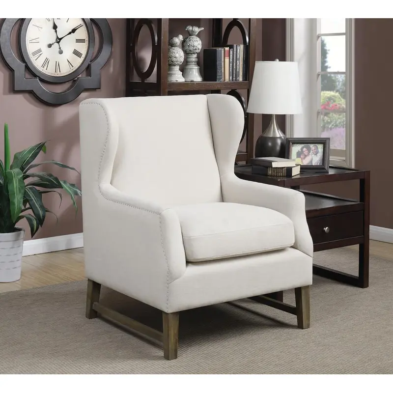 G902490 Traditional Cream Accent Chair