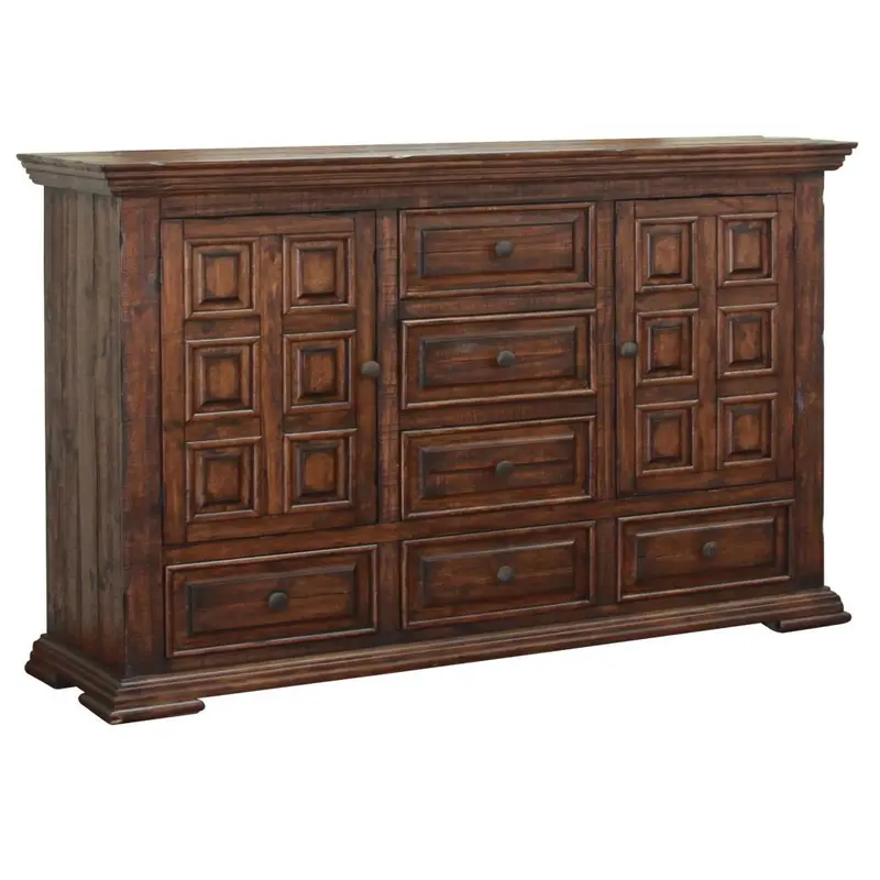 Terra 6 Drawer, 2 Doors Dresser