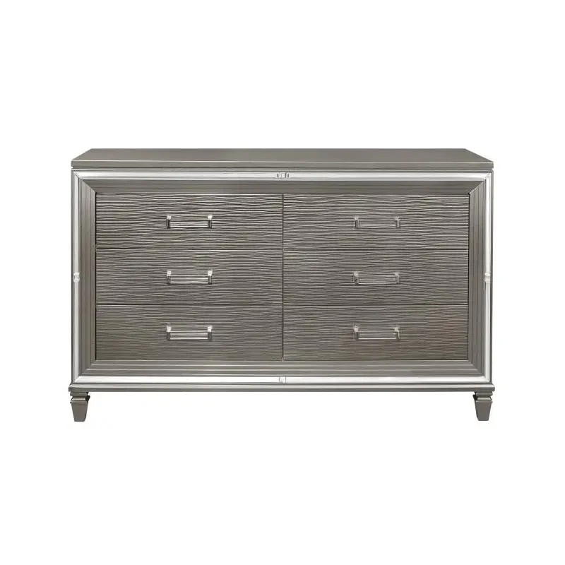 Tamsin Dresser in Silver Grey Metallic 1616-5