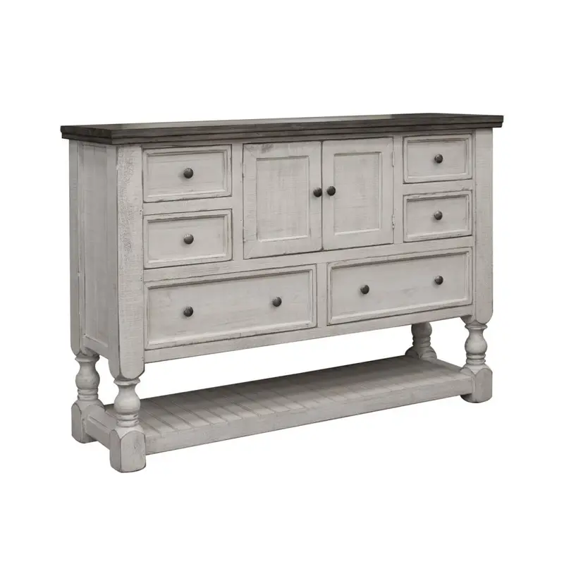 Stone 6 Drawer, 2 Door Dresser