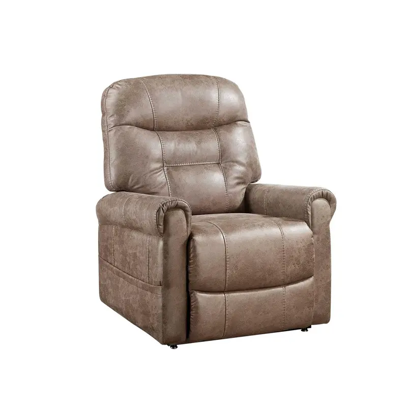 Steve Silver Ottawa Power Lift Chair with Heat and Massage in Camel