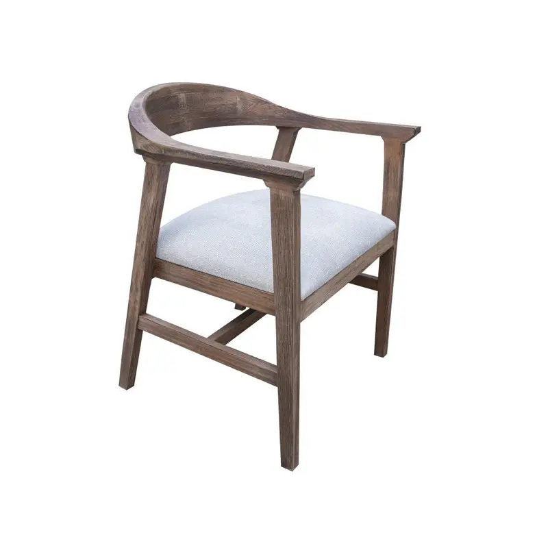 Sahara Solid Wood Chair w/Uph. Seat