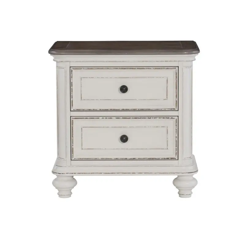 Baylesford Nightstand in Two Tone 1624W-4
