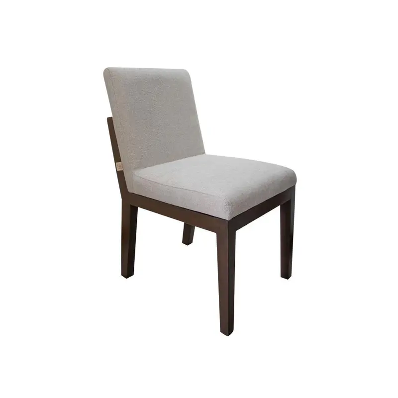 Natural Parota Upholstered Chair
