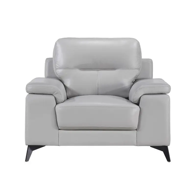 Mischa Chair in Silver Gray 9514SVE-1