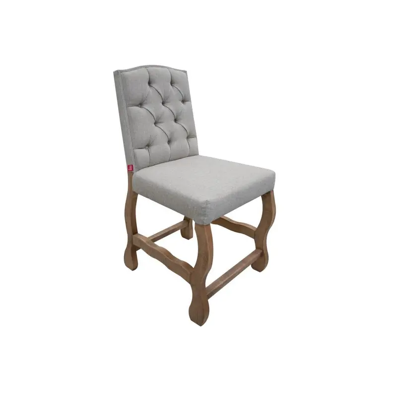 Marquez Uph. Chair W/Tufted Back, 100%Polyester**
