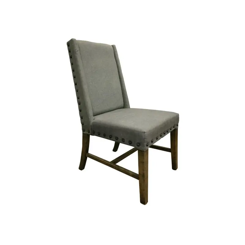 Loft Brown Uph. Chair w/ Fabric**