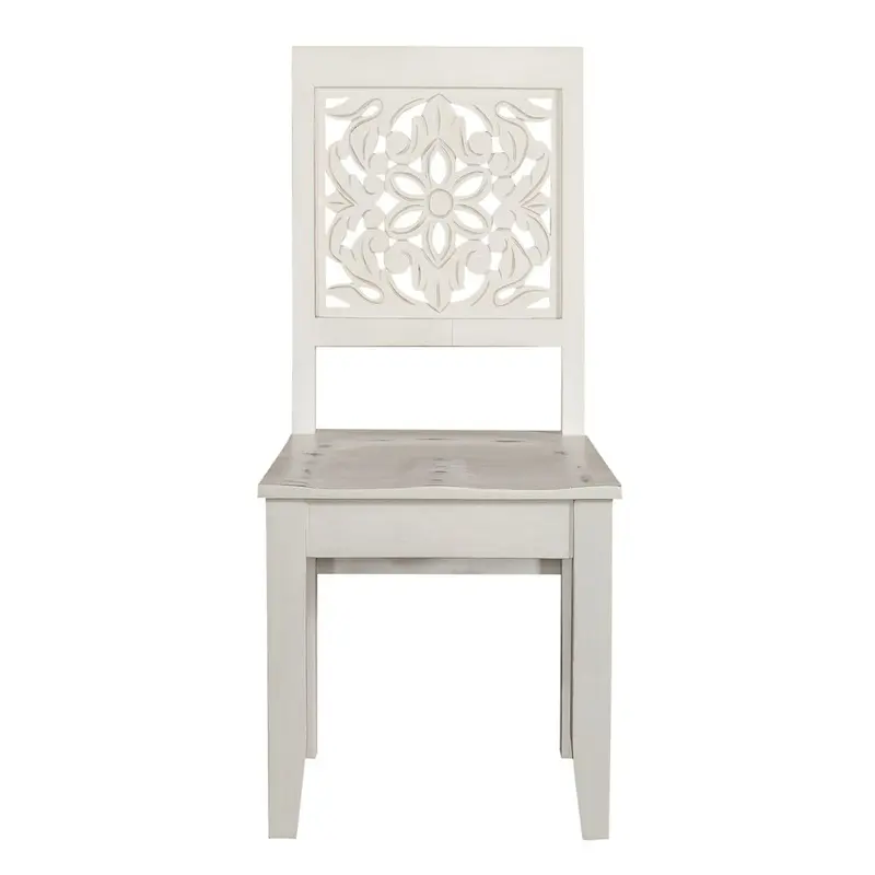 Liberty Furniture Trellis Lane Accent Chair in Weathered White