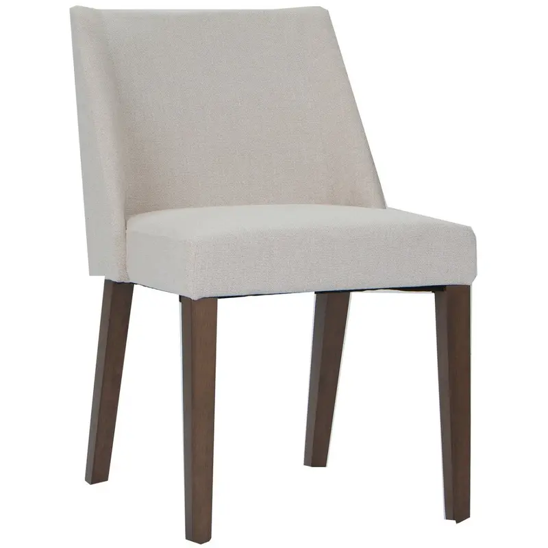 Liberty Furniture Space Saver Nido Chair (Light Tan) in Satin Walnut (Set of 2)