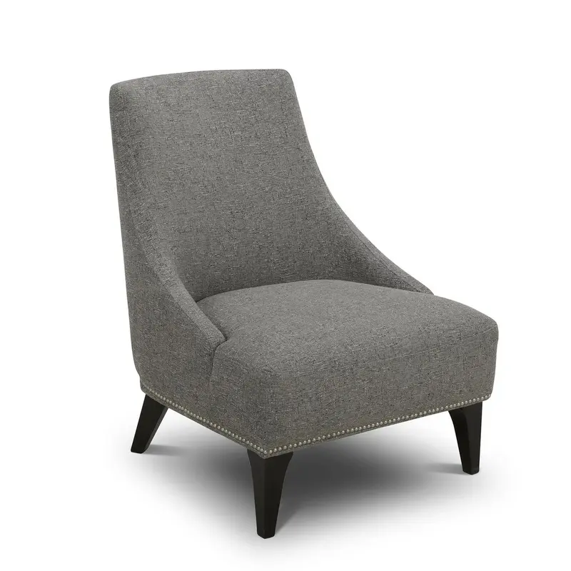 Liberty Furniture Kendall Upholstered Accent Chair in Charcoal