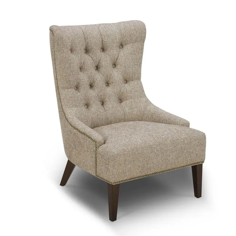 Liberty Furniture Garrison Upholstered Accent Chair in Cocoa