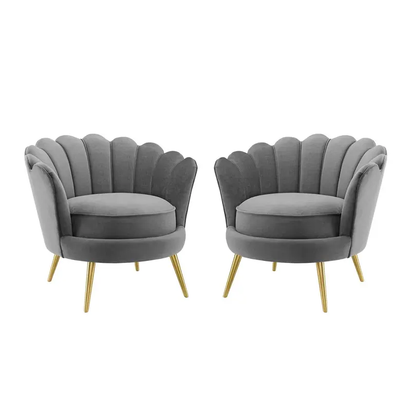 Admire Accent Armchair Performance Velvet Set of 2