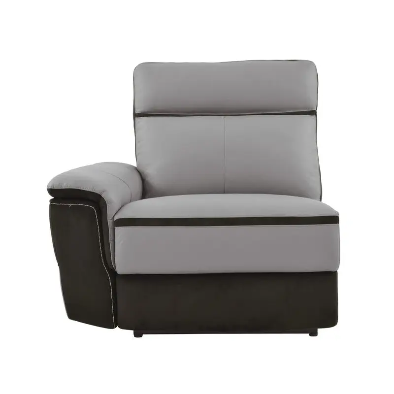 Laertes Power LSF Reclining Chair in Taupe Gray 8318-LRPW