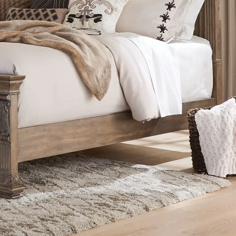 Carlisle Court - California King Panel/Poster Bed Rails - Brown