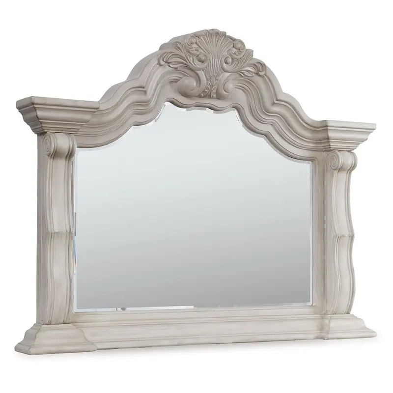 Bruchandi - Bedroom Mirror - Antique White