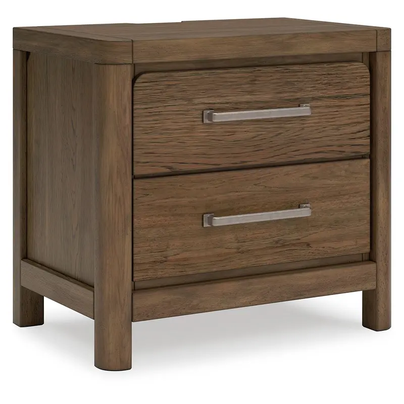 Cabalynn - Two Drawer Night Stand - Light Brown