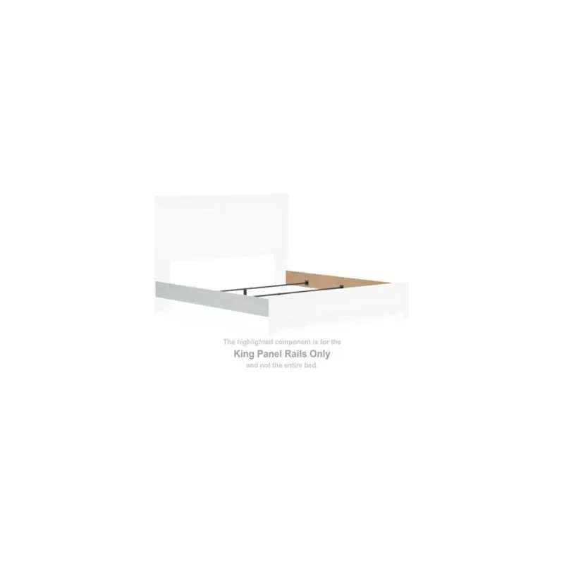 Bostwick Shoals - King Panel Rails - White