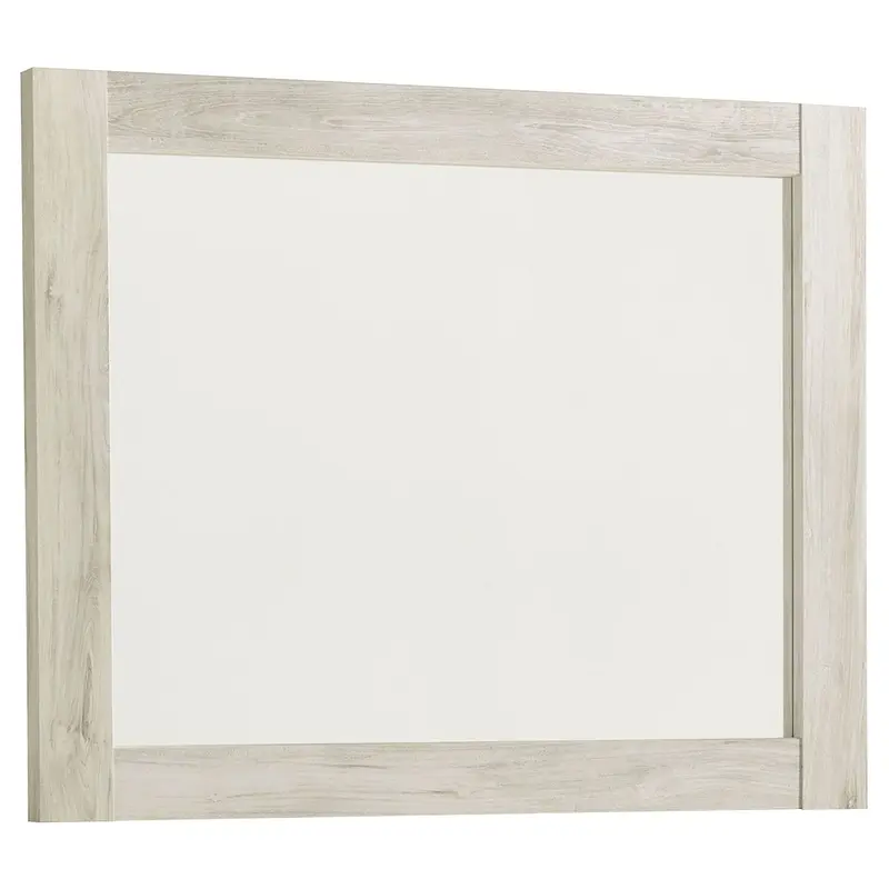 Bellaby - Bedroom Mirror - Wooden Frame - Whitewash