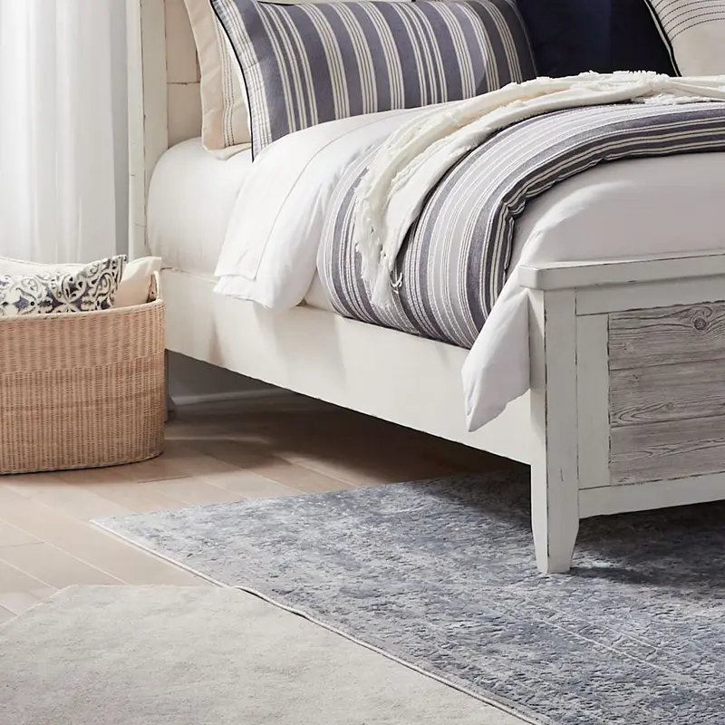 Backroads - Sleigh Bed Rails - White