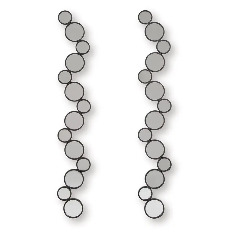 Vinler - Accent Mirror Set (Set of 2) - Black