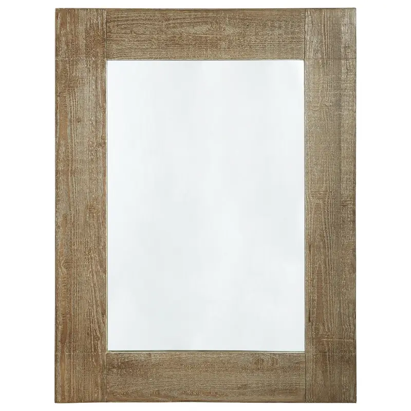 Waltleigh - Accent Mirror - Distressed Brown