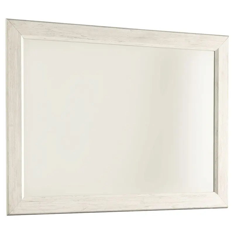 Willowton - Bedroom Mirror - Whitewash
