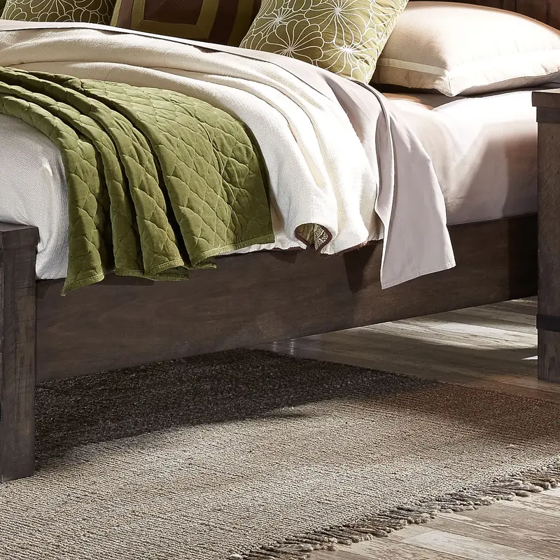 Thornwood Hills - Panel Bed Rails - Dark Brown