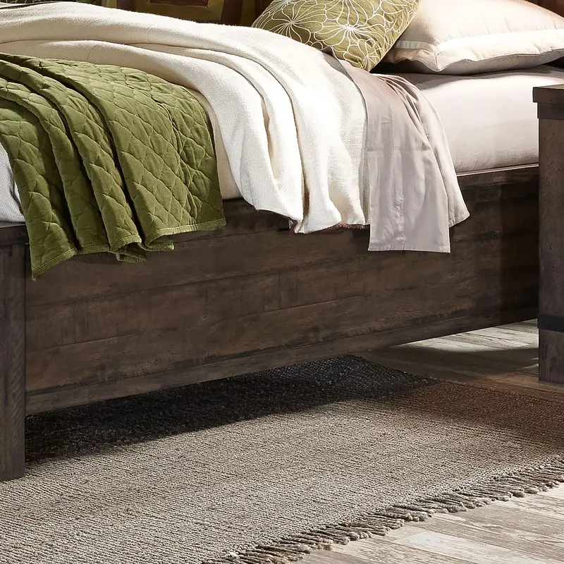 Thornwood Hills - Storage Bed Rails - Dark Brown