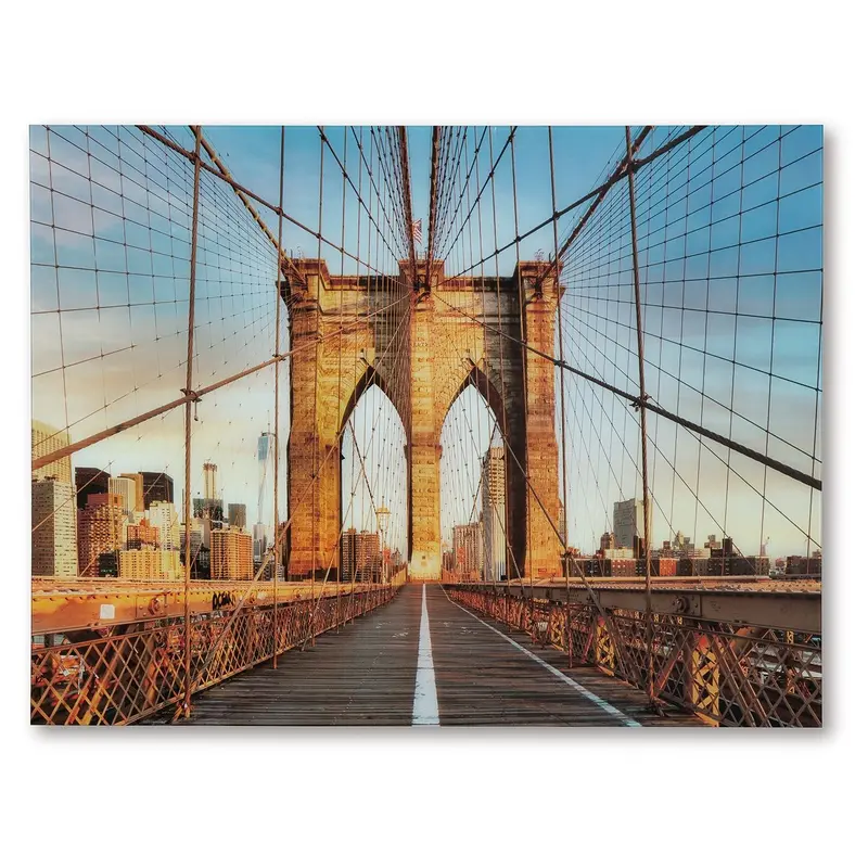 Shayward - Wall Art - Blue / Amber