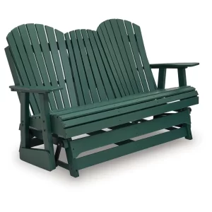 Shell Beach - Loveseat Glider - Green