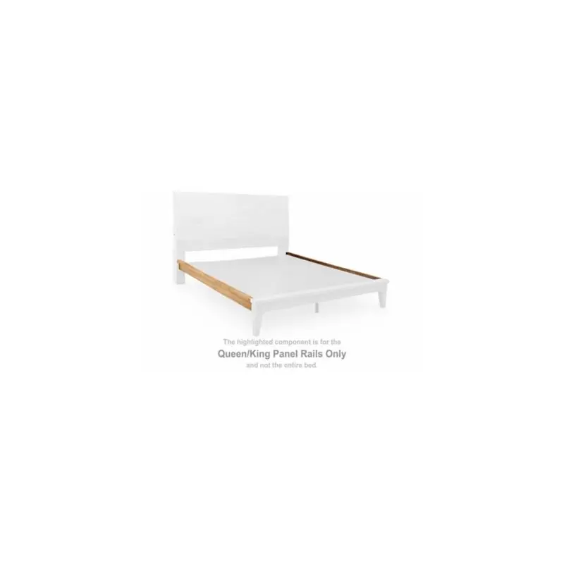 Sherbana - Queen/King Panel Rails - Light Brown